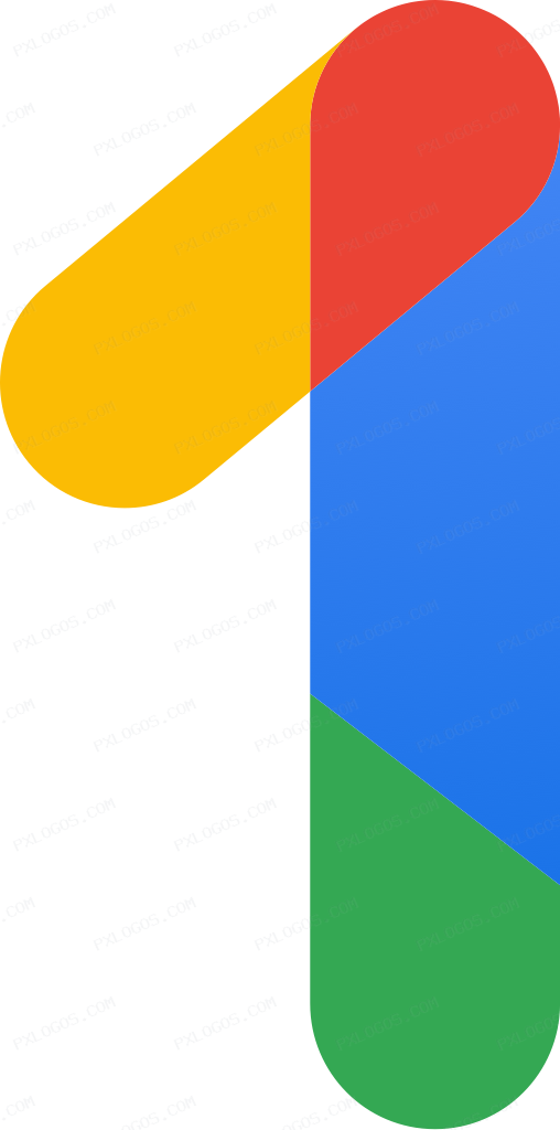 Google One Logo PNG with transparent background