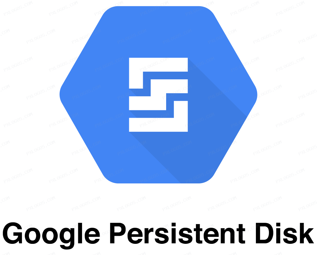 Google Persistent Disk Logo PNG with transparent background