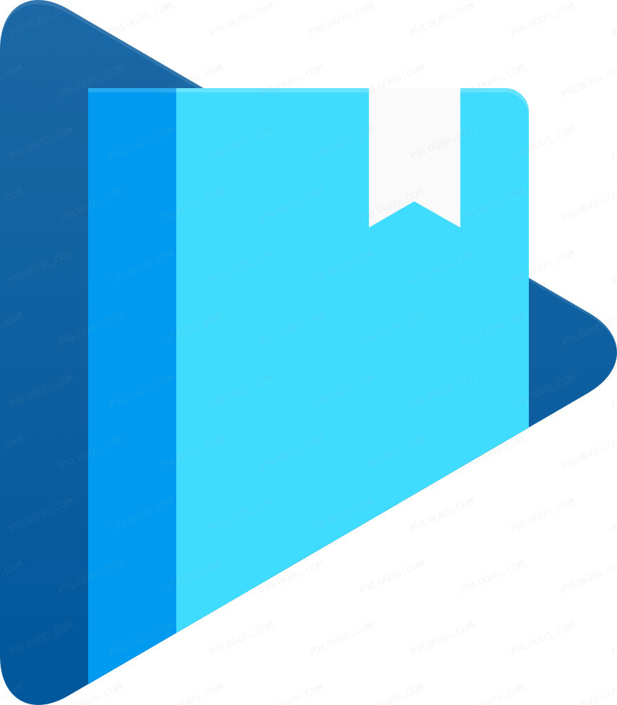 Google Play Books Logo PNG with transparent background