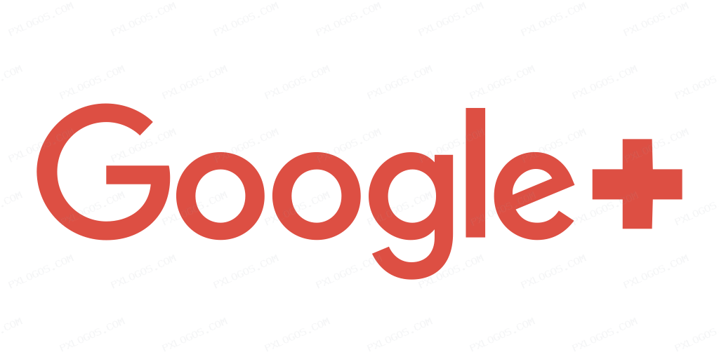 Google Plus Wordmark Logo PNG with transparent background