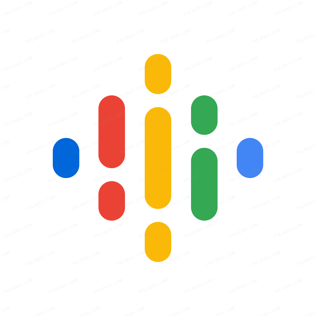 Google Podcasts Logo PNG with transparent background