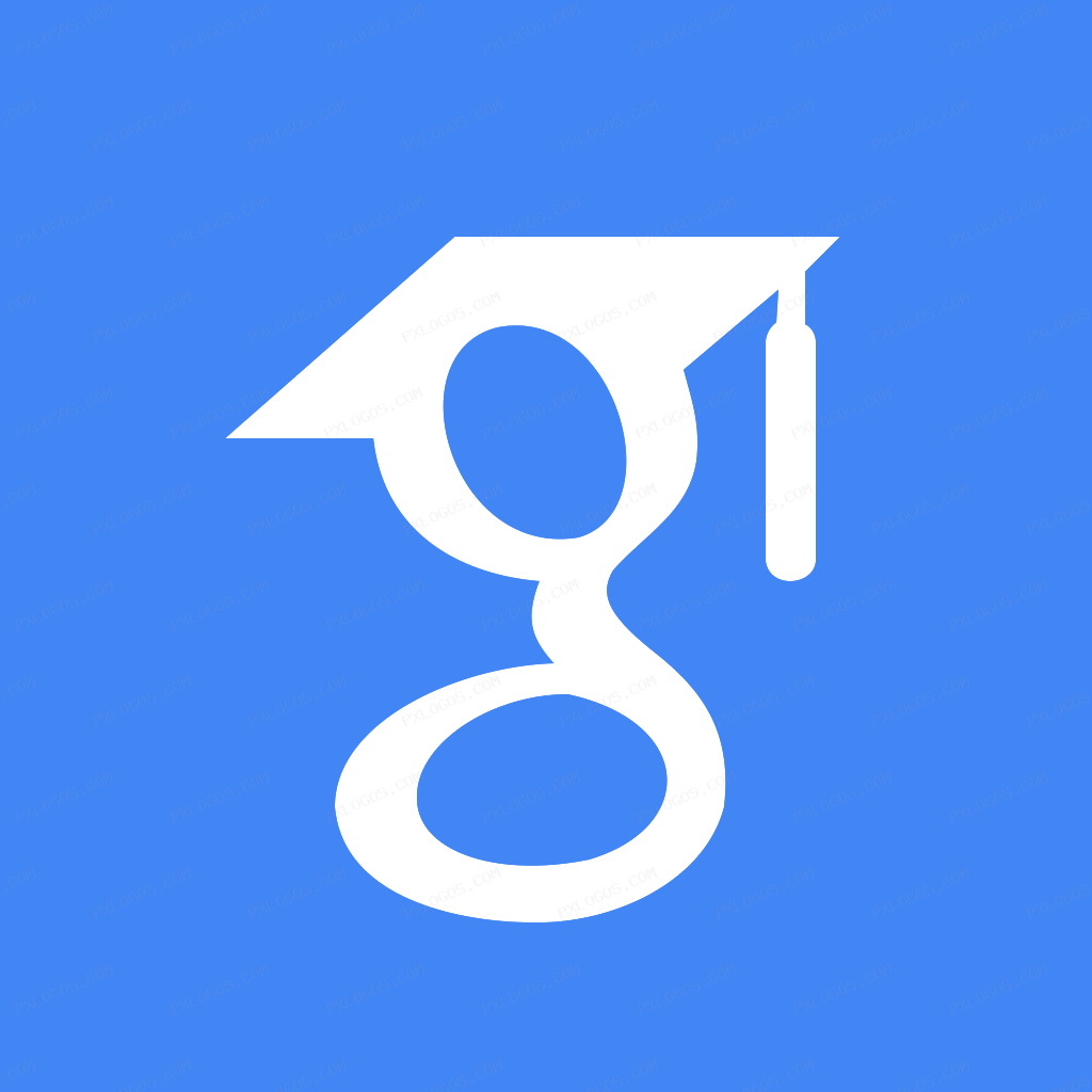 Google Scholar Logo PNG with transparent background