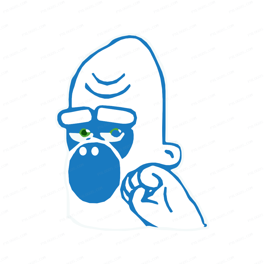Gorilla Logo PNG with transparent background