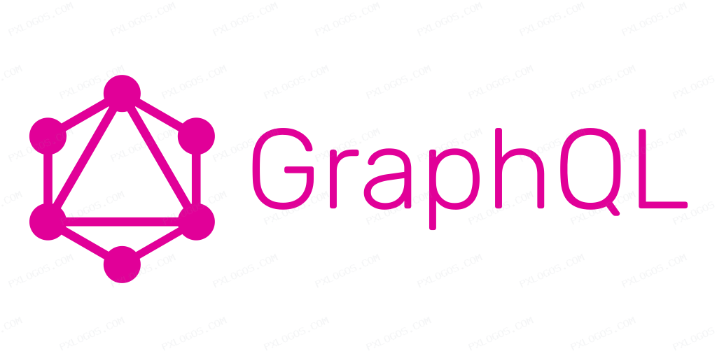 GraphQL Wordmark Logo PNG with transparent background