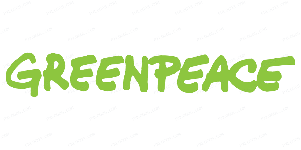 Greenpeace Wordmark Logo PNG with transparent background