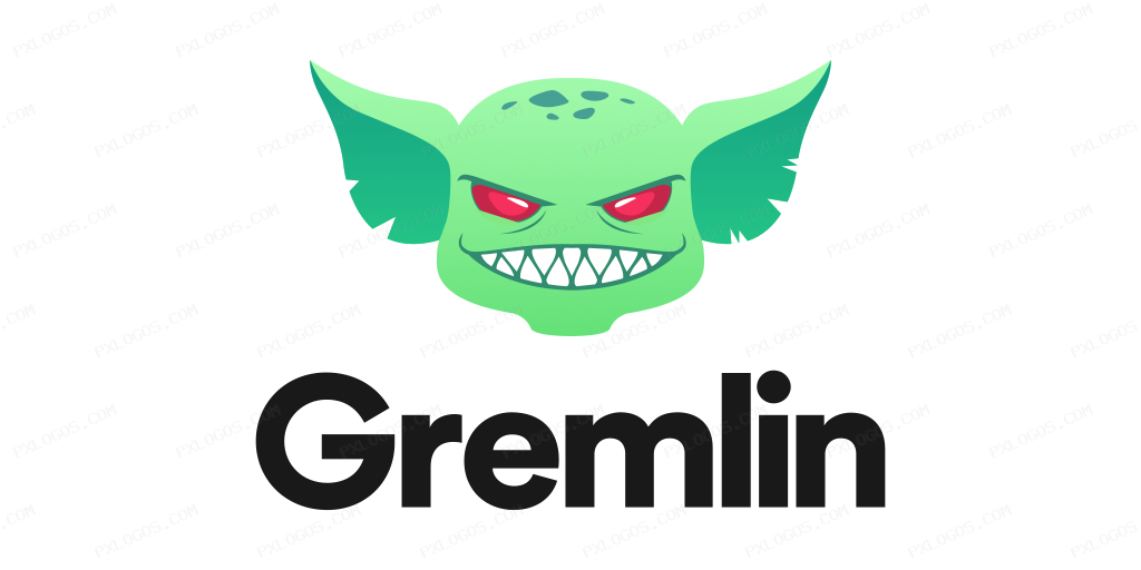 Gremlin Wordmark Logo PNG with transparent background