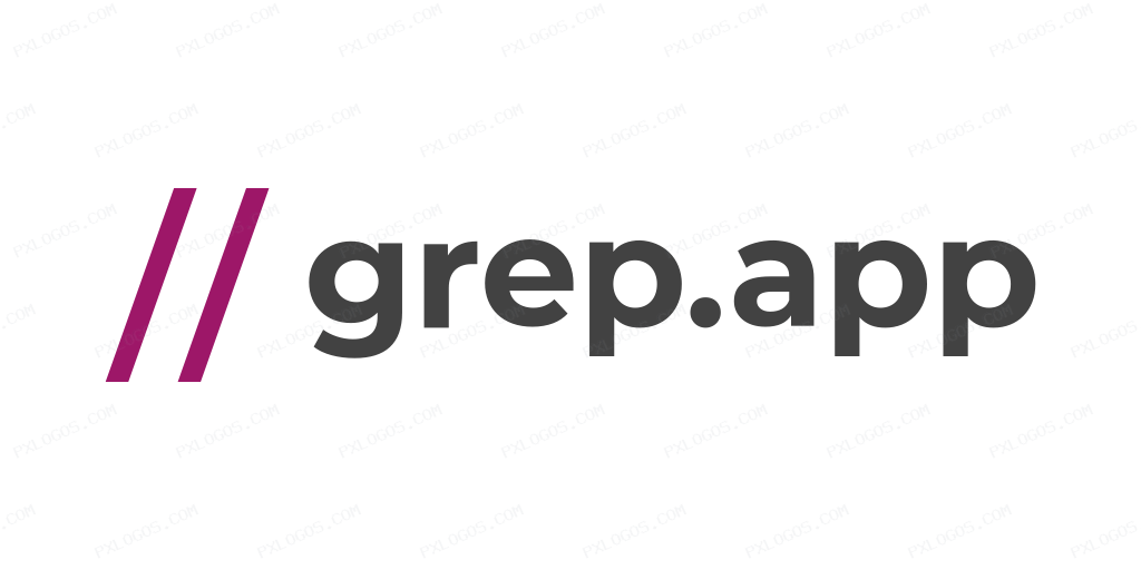 Grepapp Wordmark Logo PNG with transparent background