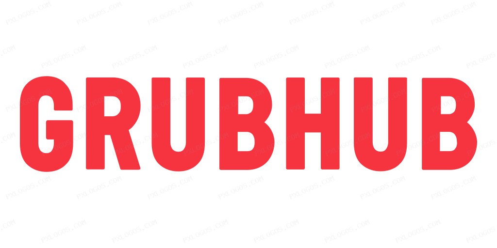 Grubhub Wordmark Logo PNG with transparent background