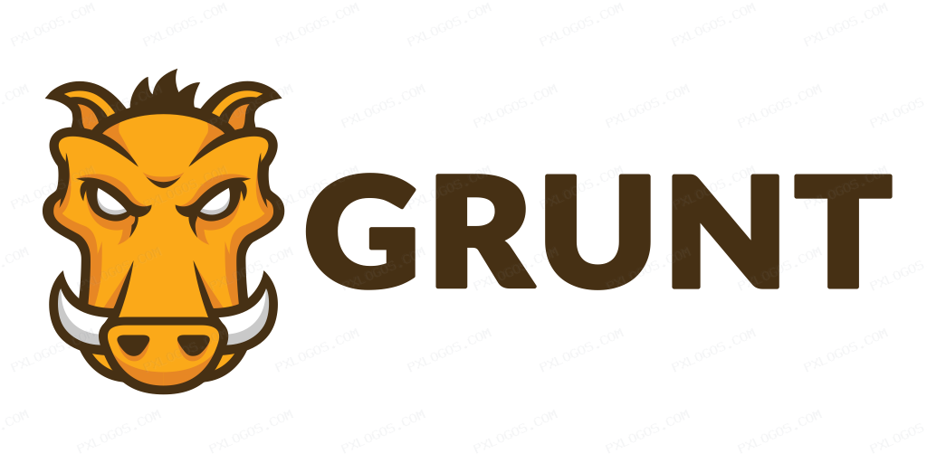 Gruntjs Wordmark Logo PNG with transparent background