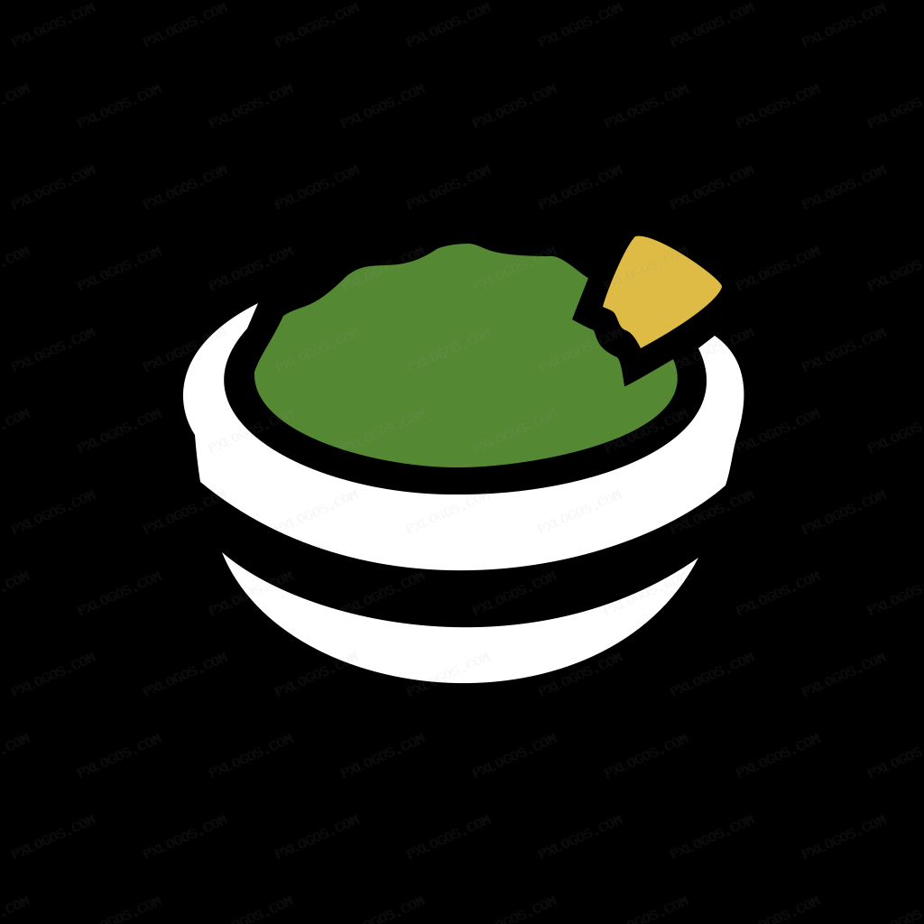 Guacamole Logo PNG with transparent background