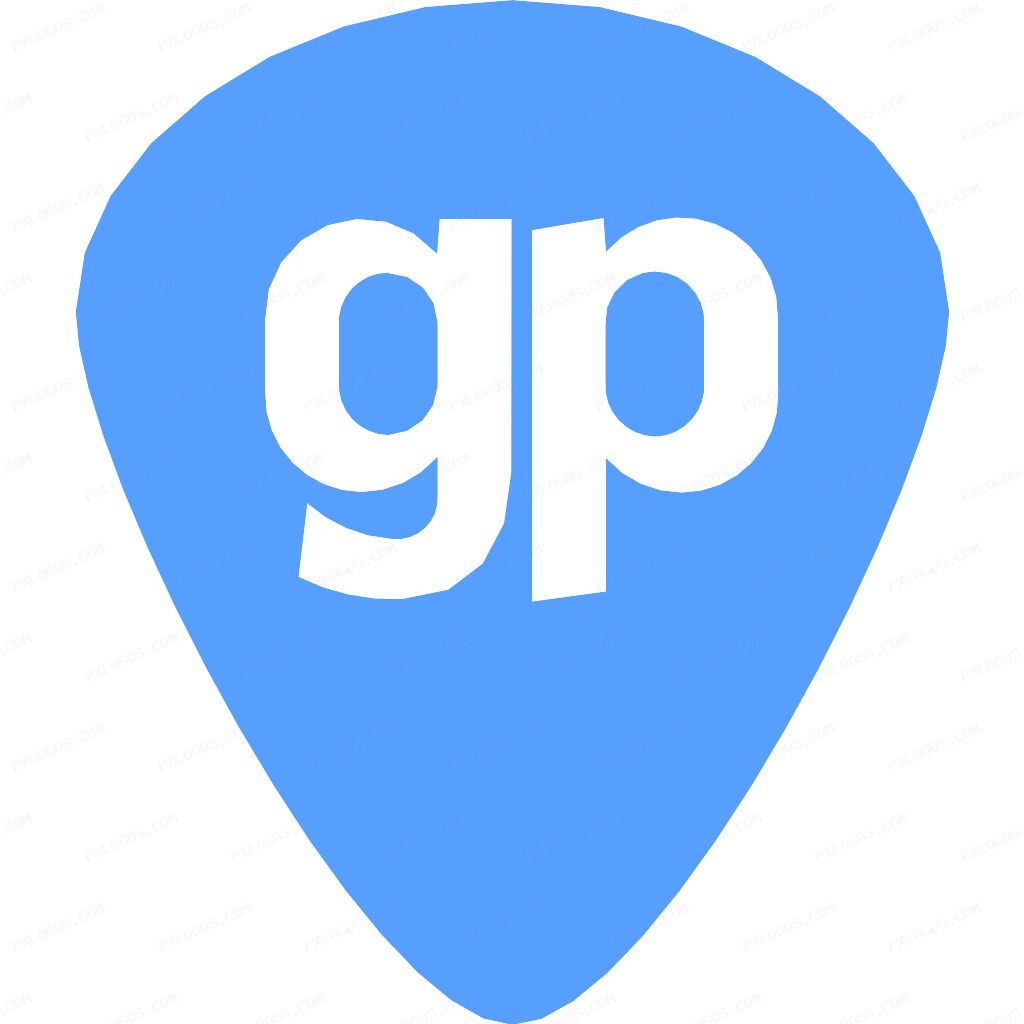 Guitar Pro Logo PNG with transparent background