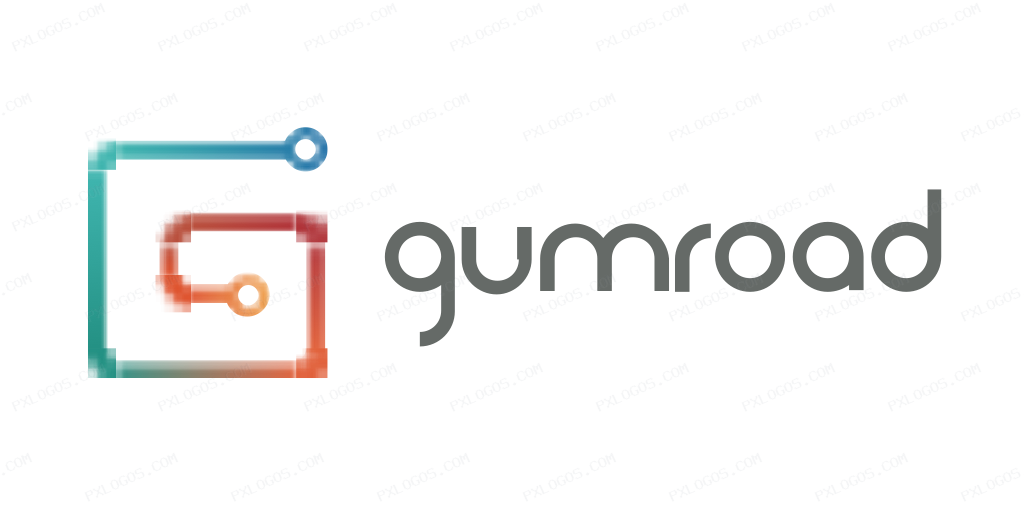 Gumroad Wordmark Logo PNG with transparent background
