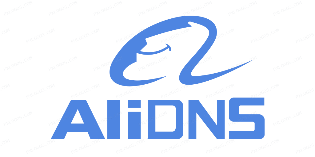 Alidns Wordmark Logo PNG with transparent background