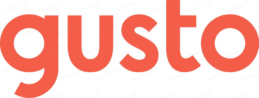 Gusto Logo PNG with transparent background