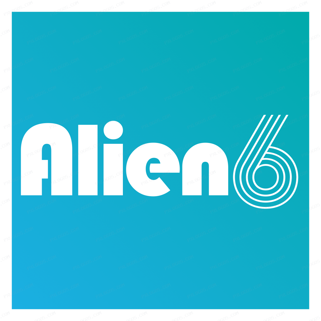 Alien6 Logo PNG with transparent background