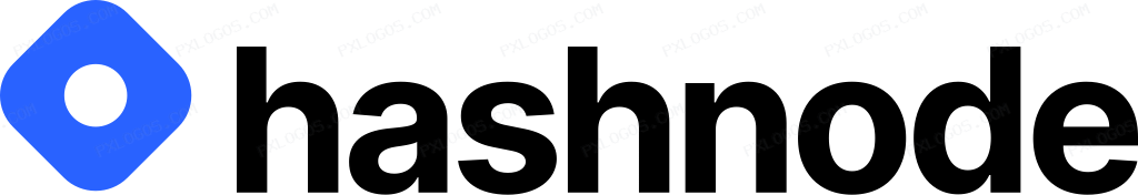 Hashnode Wordmark Logo PNG with transparent background