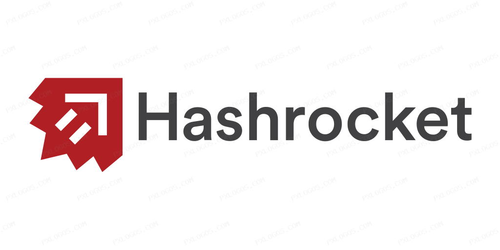 Hashrocket Wordmark Logo PNG with transparent background