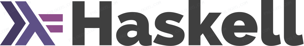 Haskell Wordmark Logo PNG with transparent background