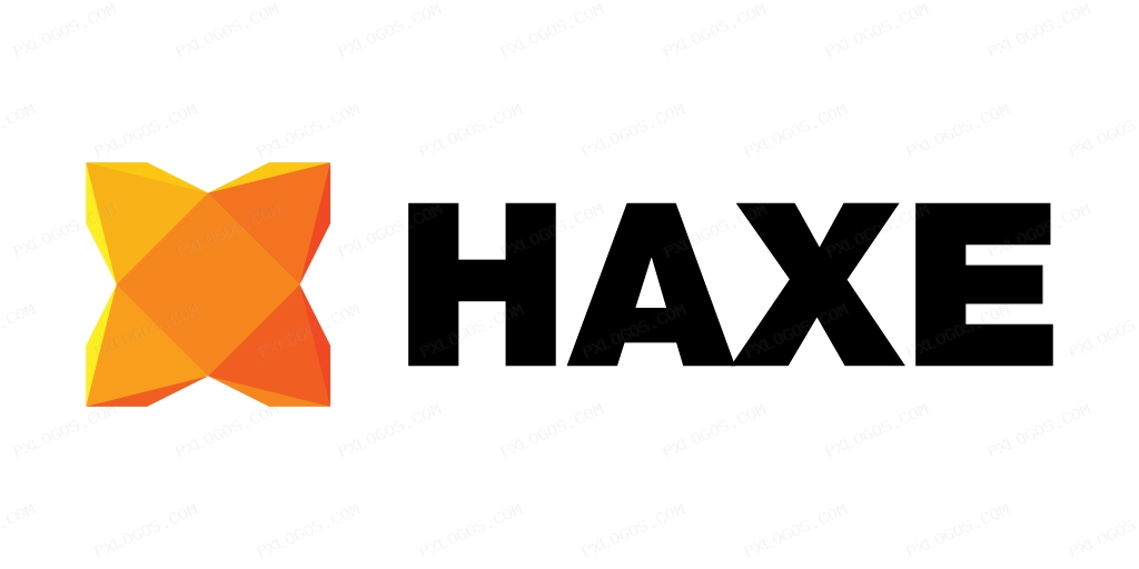 Haxe Wordmark Logo PNG with transparent background