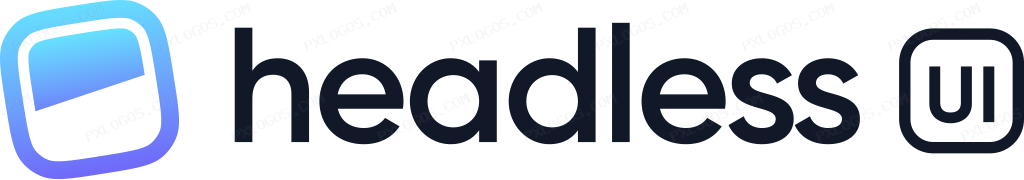Headlessui Wordmark Logo PNG with transparent background