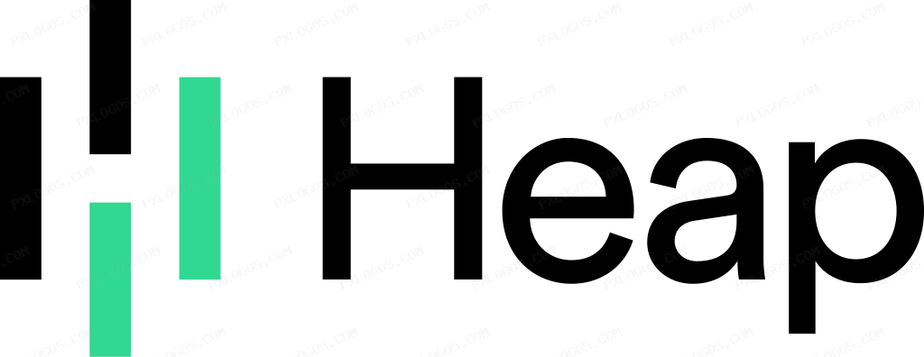 Heap Wordmark Logo PNG with transparent background