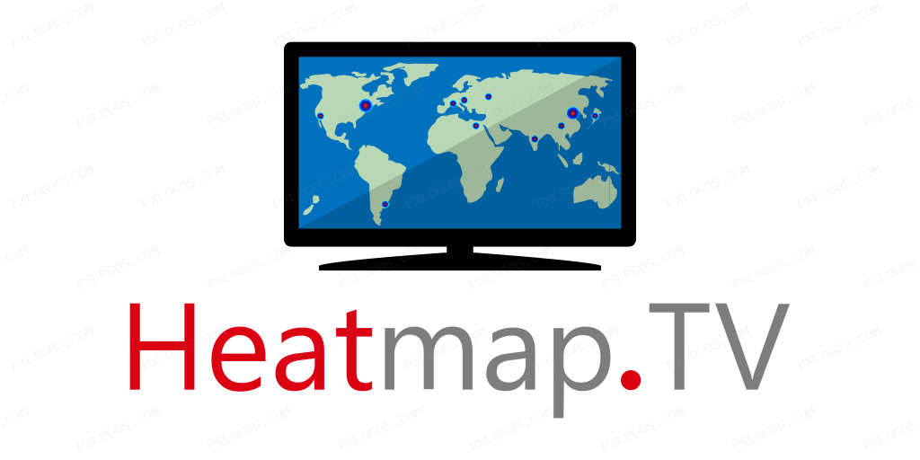 Heatmaptv Wordmark Logo PNG with transparent background