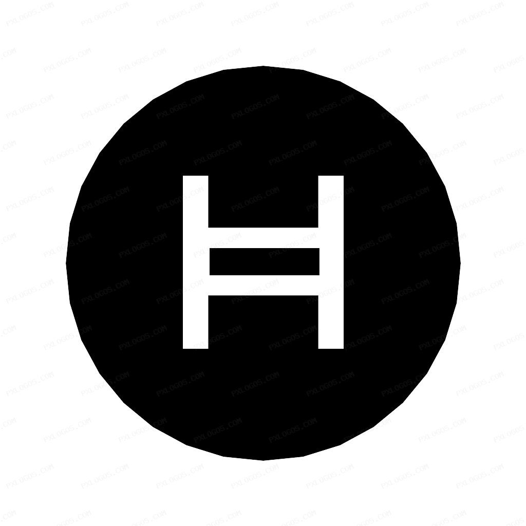 Hedera Hashgraph Logo PNG with transparent background