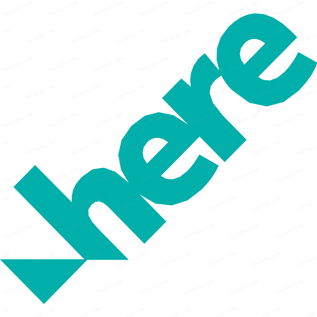 HERE Logo PNG with transparent background