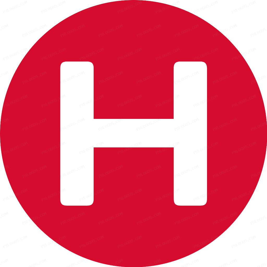 Hetzner H Logo PNG with transparent background