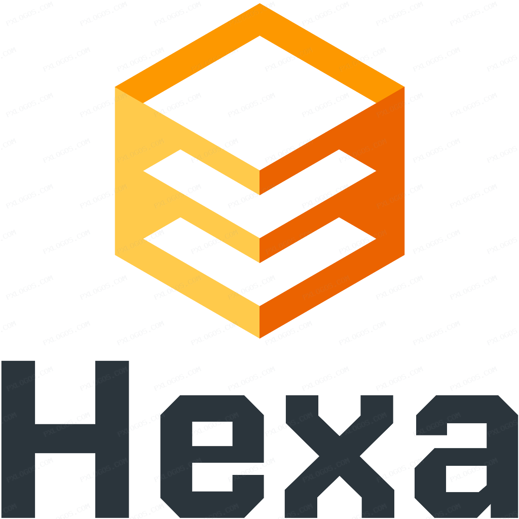 Hexa Logo PNG with transparent background