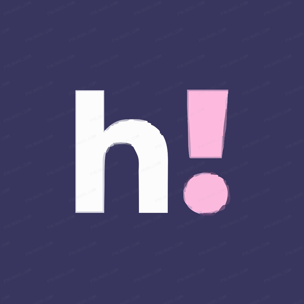 Hi Anime Logo PNG with transparent background