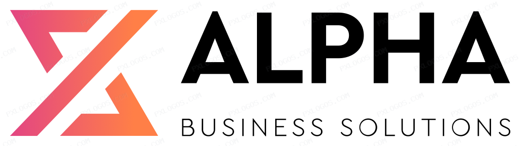 Alpha Business Logo PNG with transparent background