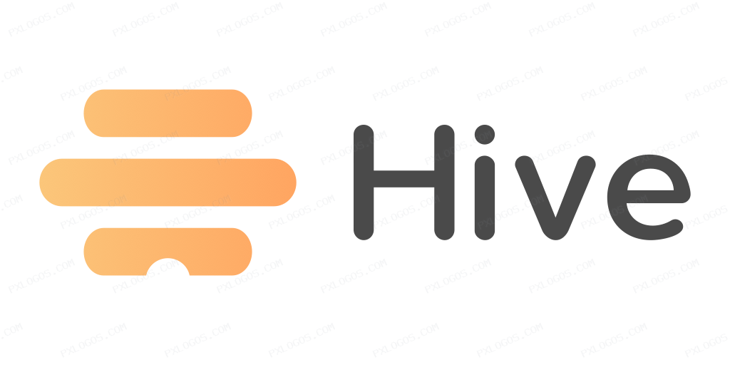 Hive Wordmark Logo PNG with transparent background