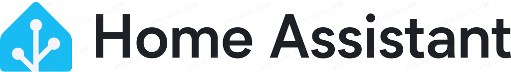 Home Assistant Wordmark Logo PNG with transparent background