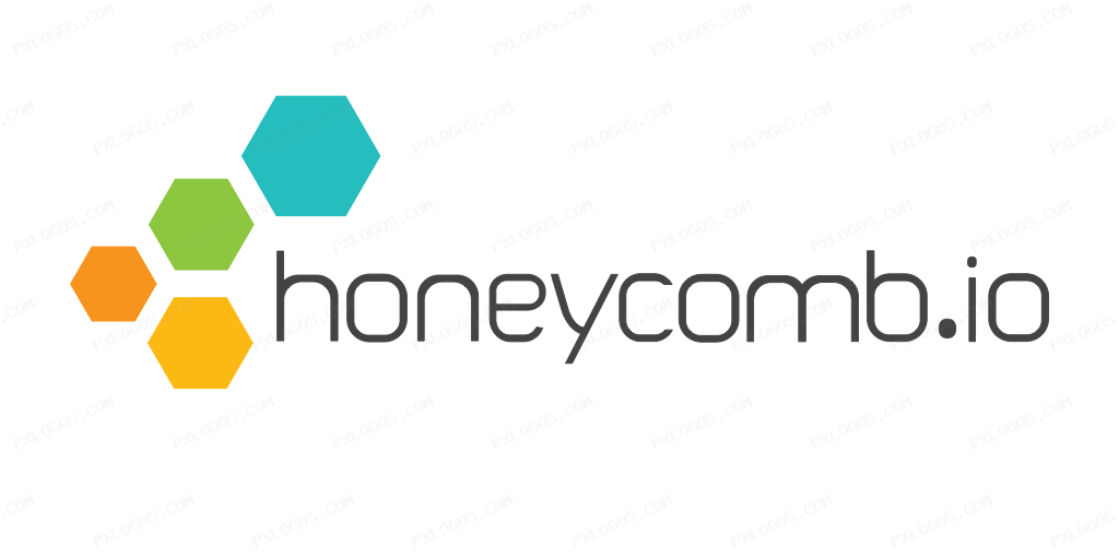 Honeycombio Wordmark Logo PNG with transparent background