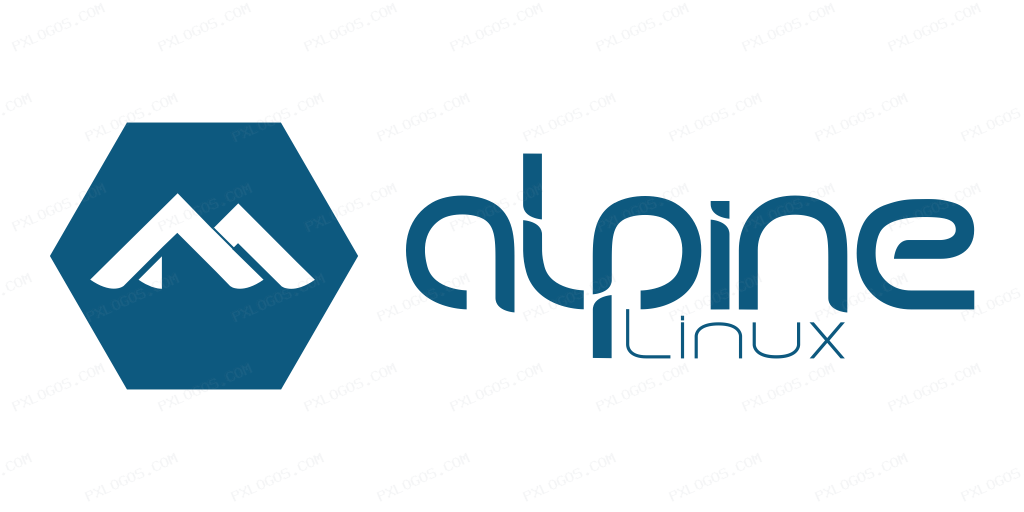 Alpinelinux Wordmark Logo PNG with transparent background