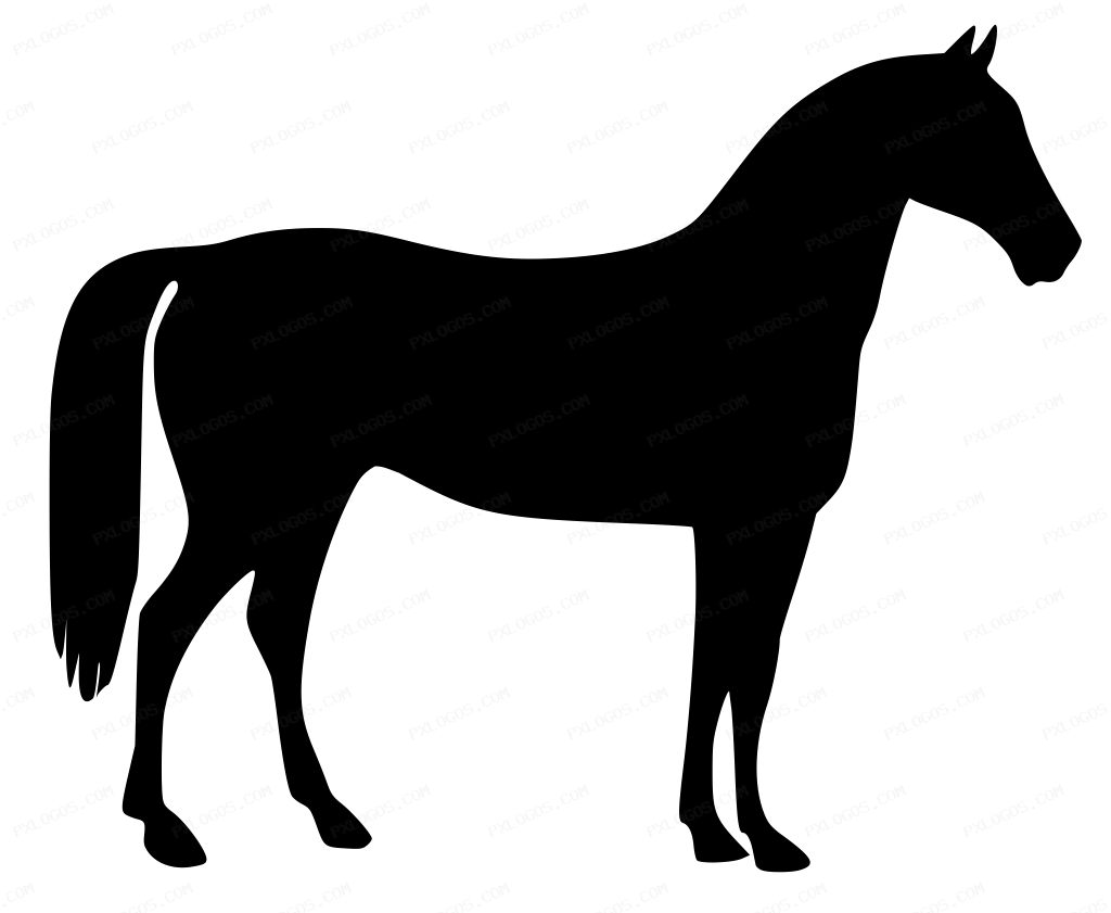 Horse Logo PNG with transparent background