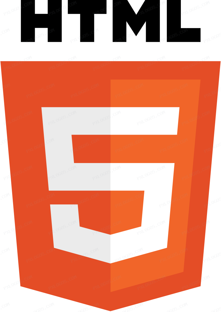 HTML 5 Logo PNG with transparent background