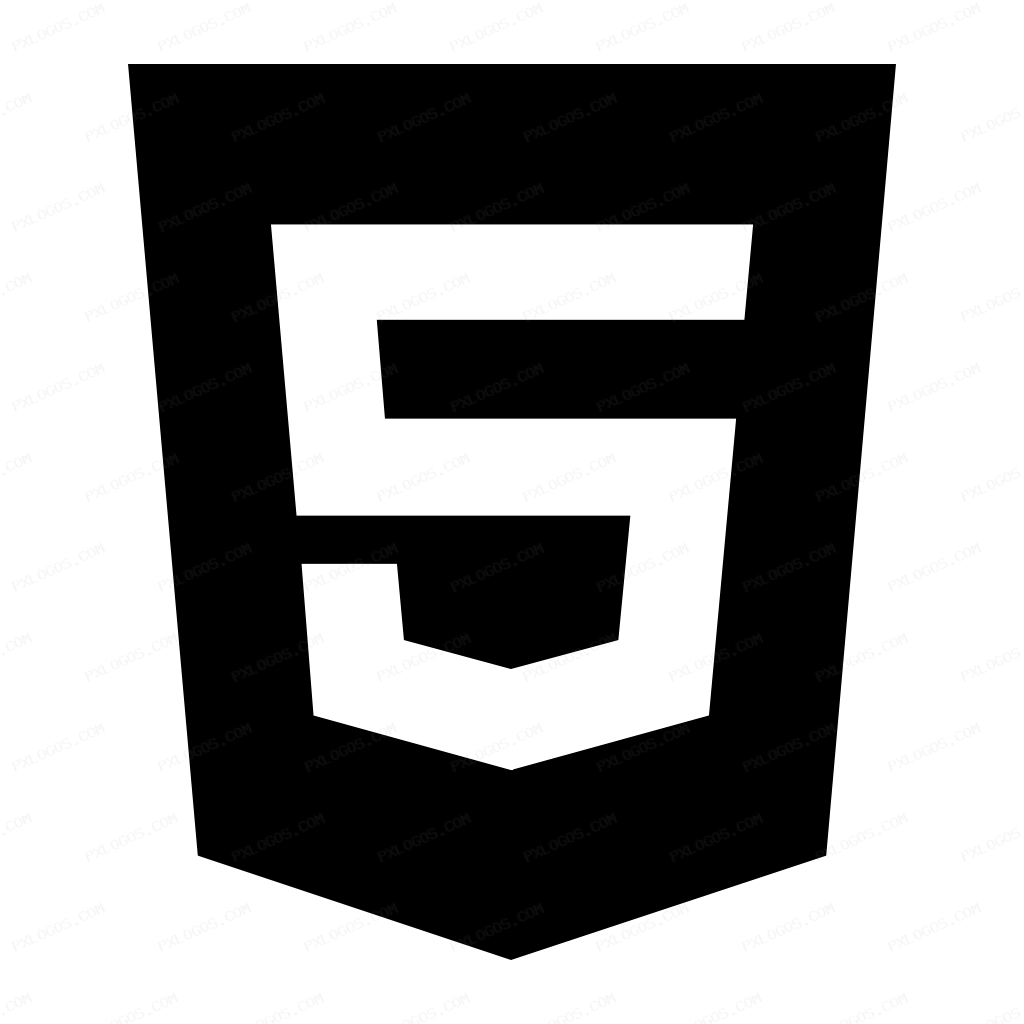 Html5 Shield Logo PNG with transparent background