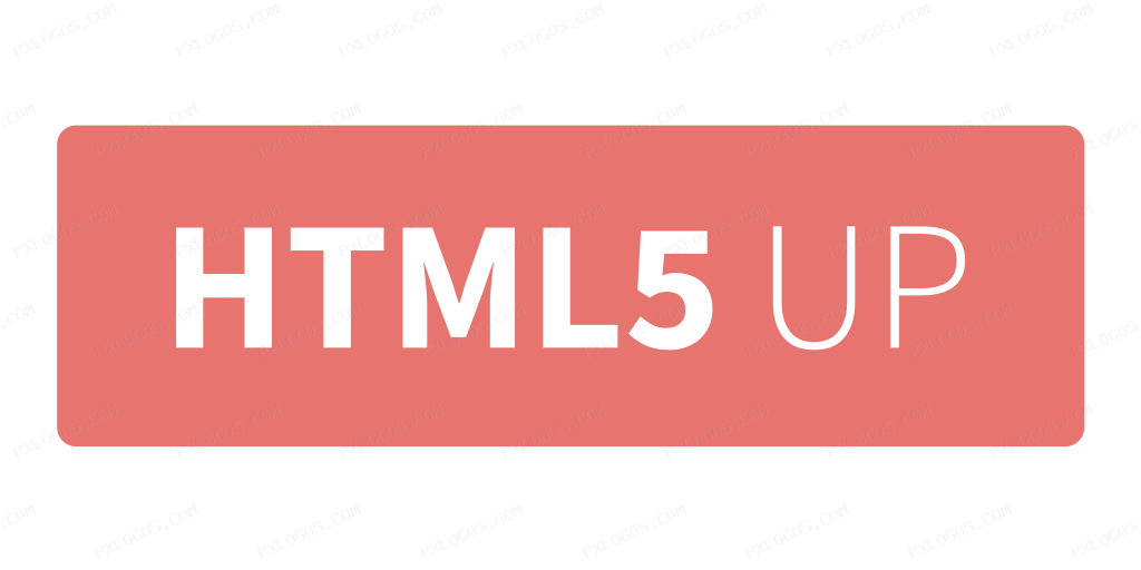 Html5up Wordmark Logo PNG with transparent background