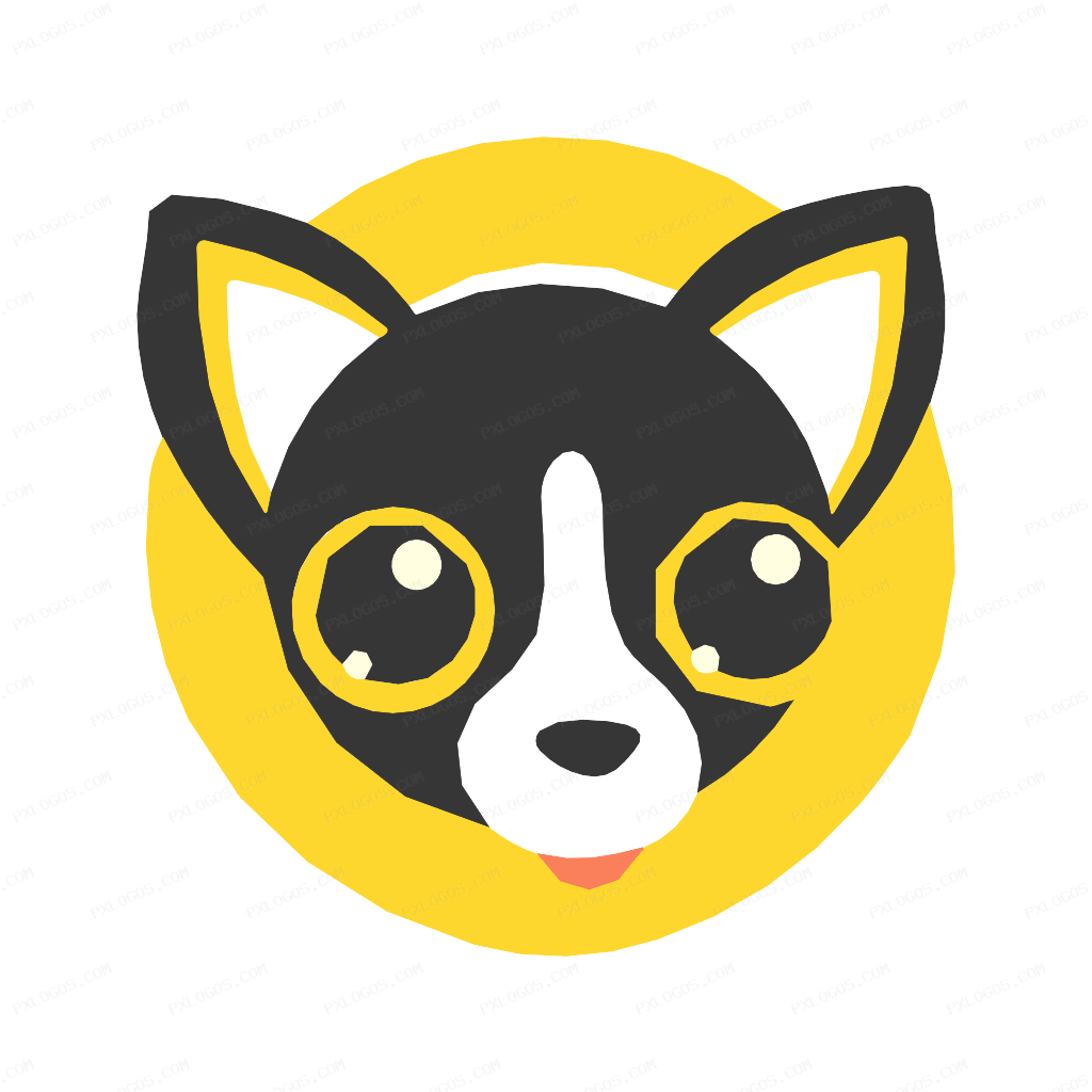Huahua Logo PNG with transparent background