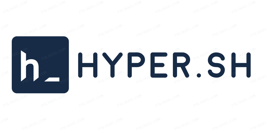 Hyper Sh Wordmark Logo PNG with transparent background