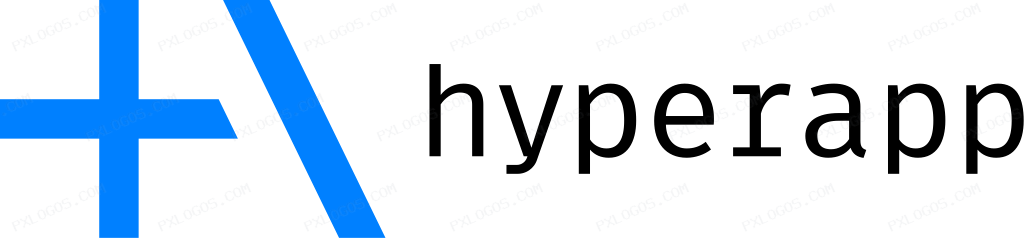 Hyperapp Logo PNG with transparent background