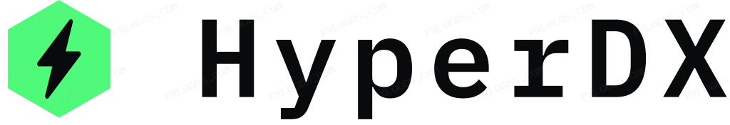 Hyperdx Logo PNG with transparent background
