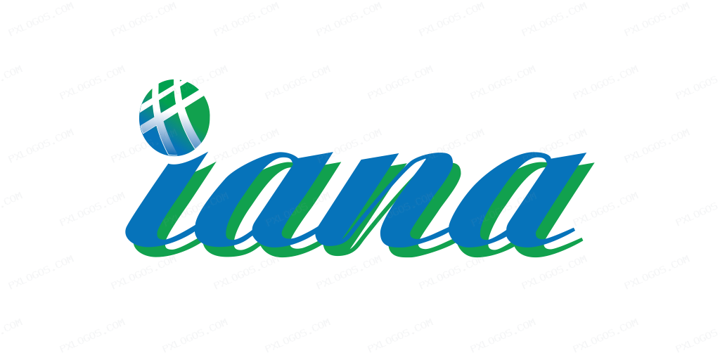 Iana Wordmark Logo PNG with transparent background