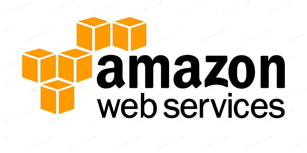 Amazon AWS Wordmark Logo PNG with transparent background