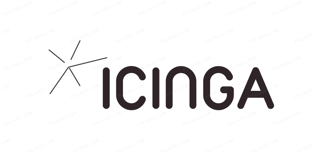 Icinga Wordmark Logo PNG with transparent background