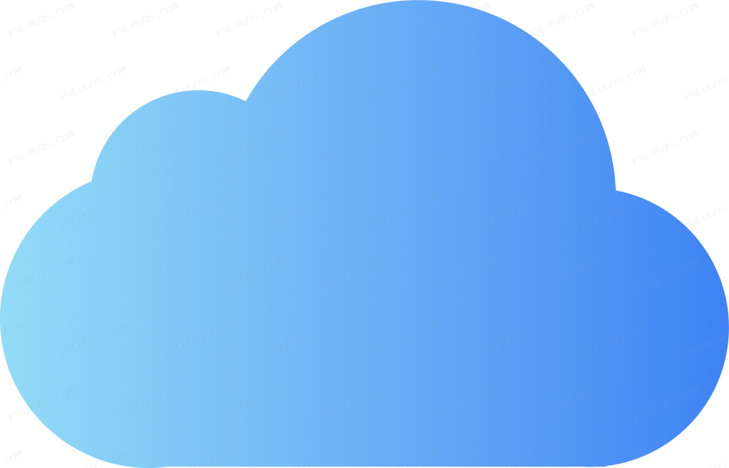 Icloud Logo PNG with transparent background