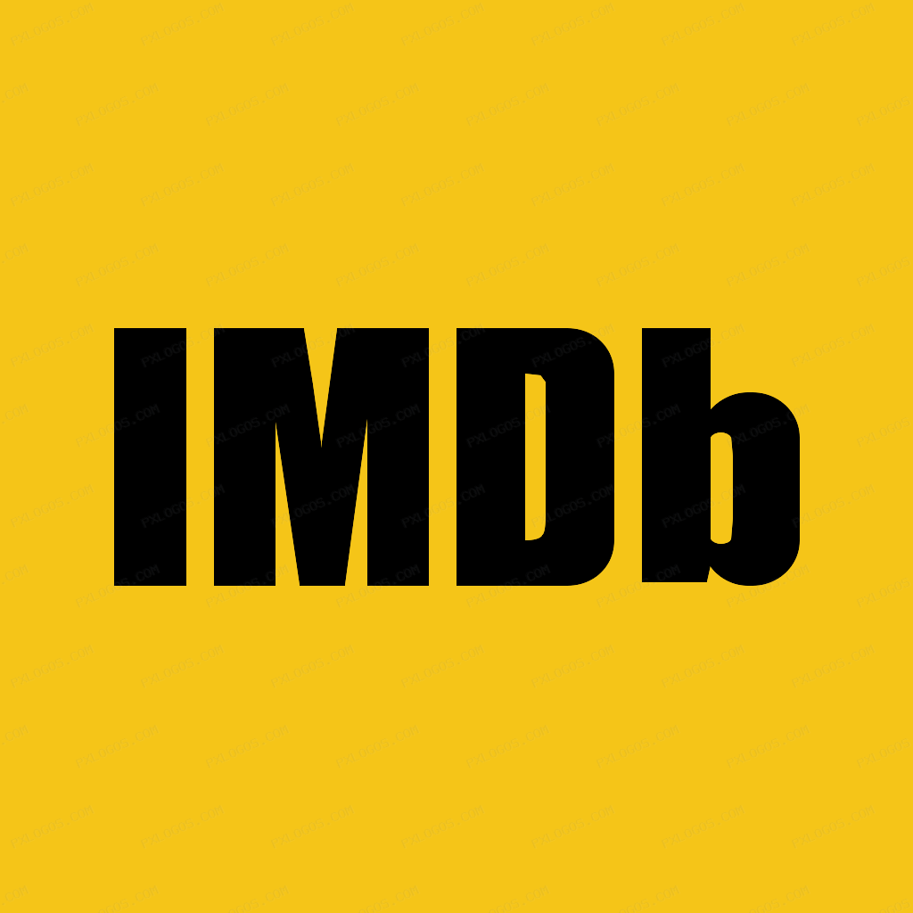 IMDb Logo PNG with transparent background