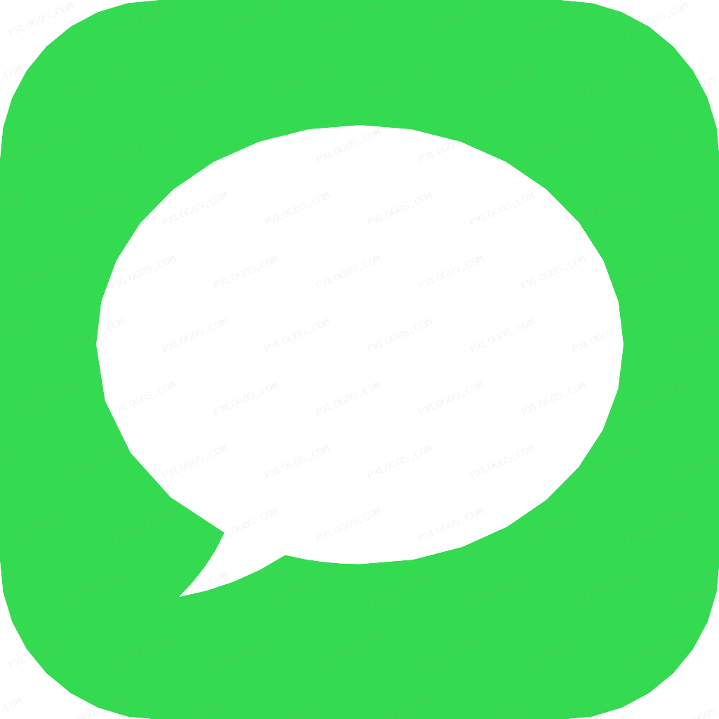 iMessage Logo PNG with transparent background